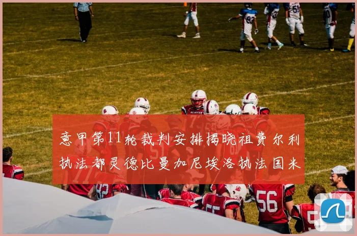 意甲第11轮裁判安排揭晓祖费尔利执法都灵德比曼加尼埃洛执法国米